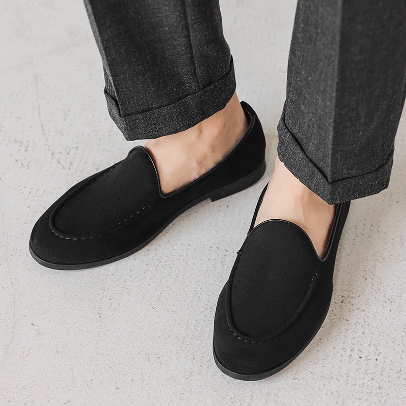 Loafers 2025 Summer Slip-On Beanie Shoes British Retro Outdoor Casual Soft-Soled Lazy Shoes Export Men'S Shoes - Image 5
