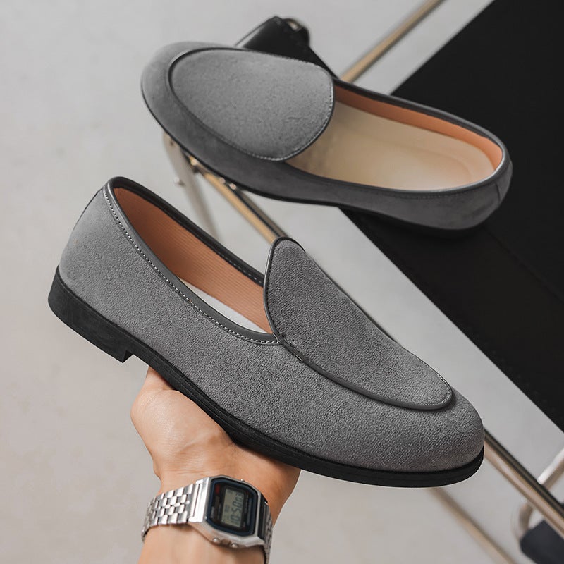 Loafers 2025 Summer Slip-On Beanie Shoes British Retro Outdoor Casual Soft-Soled Lazy Shoes Export Men'S Shoes - Image 1