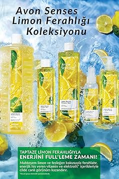 Avon Senses Body Mist 100ml Lemon Burst Lemon Basil Scent - Image 4