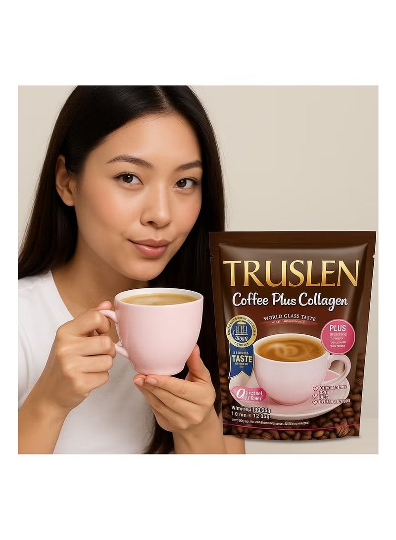 Truslen Coffee Plus Collagen Powder Instant Cappuccino Coffee Drink - Image 3