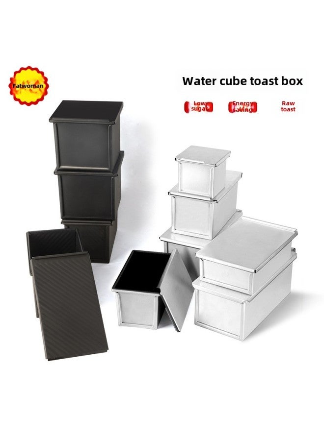 Toast Mold 450g Household Baking Tools Toast Baking Pan Baking Bread Non-stick Toast Box Cake Baking Pan-Color:900g Aluminum Alloy Special Grade Non-stick - Image 4