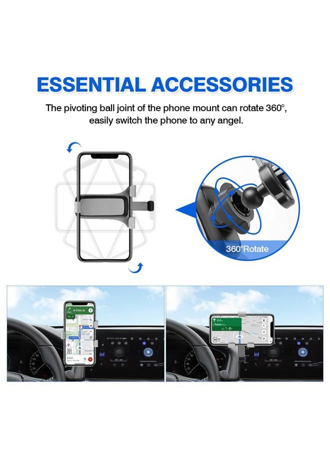 Autorder Car Phone Holder for Honda Accord 2018-2021 2022 Accessories Air Vent Screen Fixed Clip Cell Phone Mount Hands-Free 360 Degree Rotation - Image 5