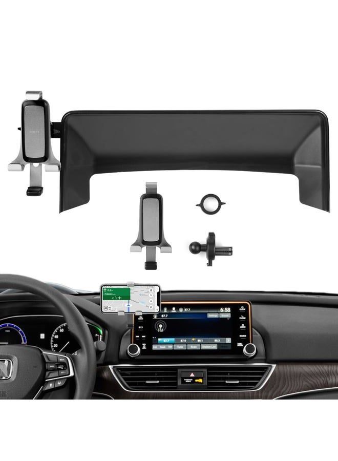 Autorder Car Phone Holder for Honda Accord 2018-2021 2022 Accessories Air Vent Screen Fixed Clip Cell Phone Mount Hands-Free 360 Degree Rotation - Image 1