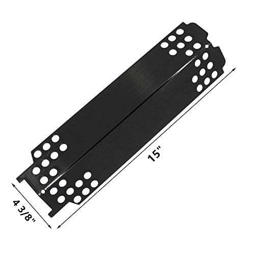 Adviace Grill Replacement Parts for Charbroil 463436215, 463436214, 463436213, 467300115, 463234413, 466342014 Gas Grills, Grill Burner Pipe Tube, Heat Plate Tent Shield, Carryover Tube, Grill Igniter - Image 2