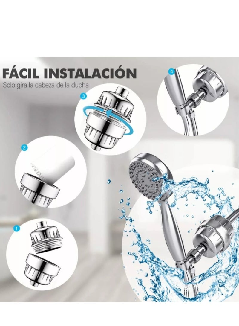 فلتر رأس الدش مكون من 15 طبقة - Image 3