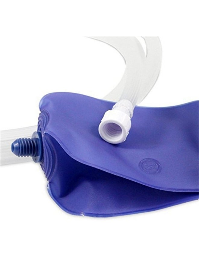 Beauenty Enema Bag Kit, Reusable Household Enema Kit, Foldable, Movable with Hose for Coffee/Water, Enema Irrigator - Image 3