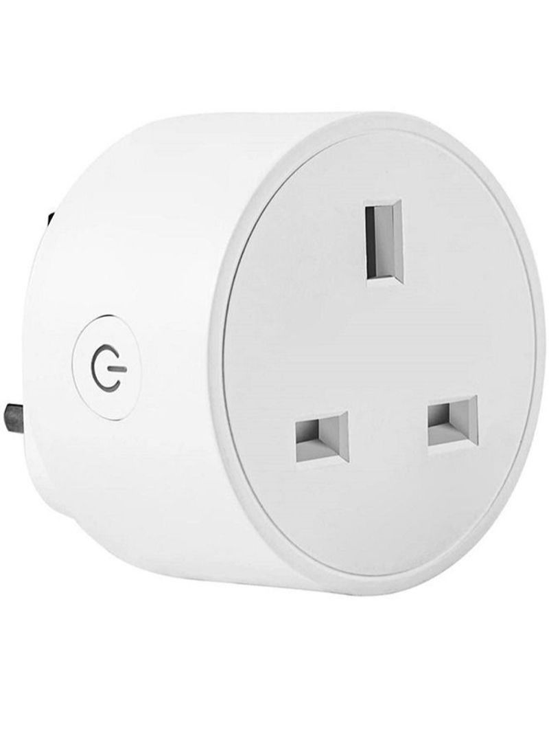 NIBEMINENT Wifi Wireless Remote Control Smart Socket Plug White - Image 1