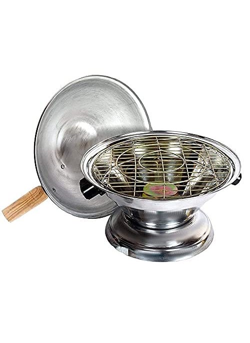 FAIRMART Aluminium Multi Purpose Oven Gas Tandoor Barbeque GrillerBatiPizza Maker Set of 1 Pc  - Image 1