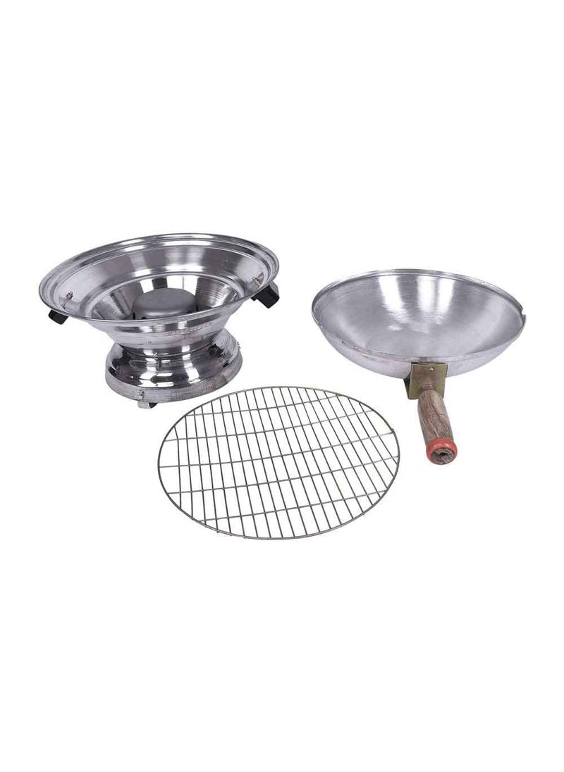 FAIRMART Aluminium Multi Purpose Oven Gas Tandoor Barbeque GrillerBatiPizza Maker Set of 1 Pc  - Image 4