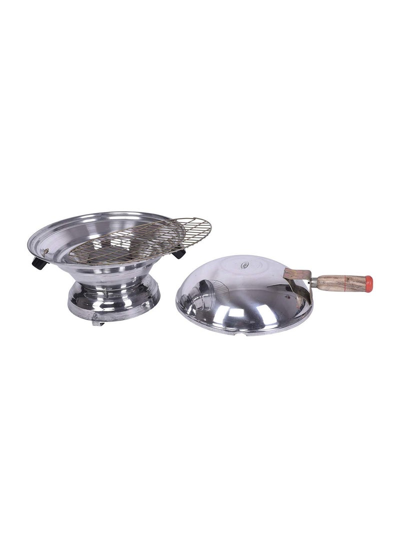 FAIRMART Aluminium Multi Purpose Oven Gas Tandoor Barbeque GrillerBatiPizza Maker Set of 1 Pc  - Image 5