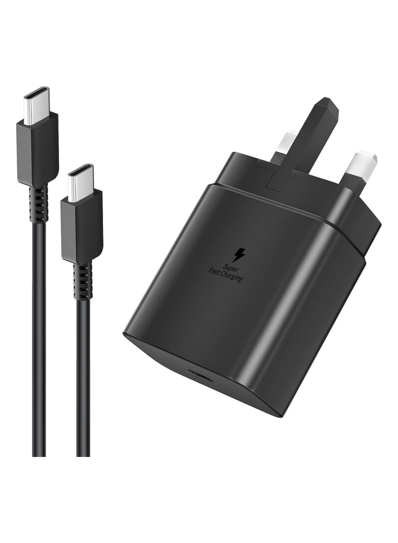 Replacement 45W Super Fast Phone Charger, USB C Fast Charger Charge Fast Charging Cord Galaxy S25 S24 Ultra Charge 10FT Type C Charging Cable for Galaxy S25 Ultra/S25/S24/S23/S22 - Image 1