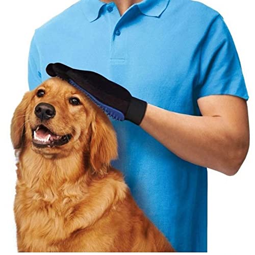 Trixie Fur Care Massage Gloves for Dogs, Grooms Your Pet While You Pet Them, Detangles and Removes Loose Hair, Gives Coat Silky Shine and Increases Blood Flow - 18 X 24 cm - Image 4