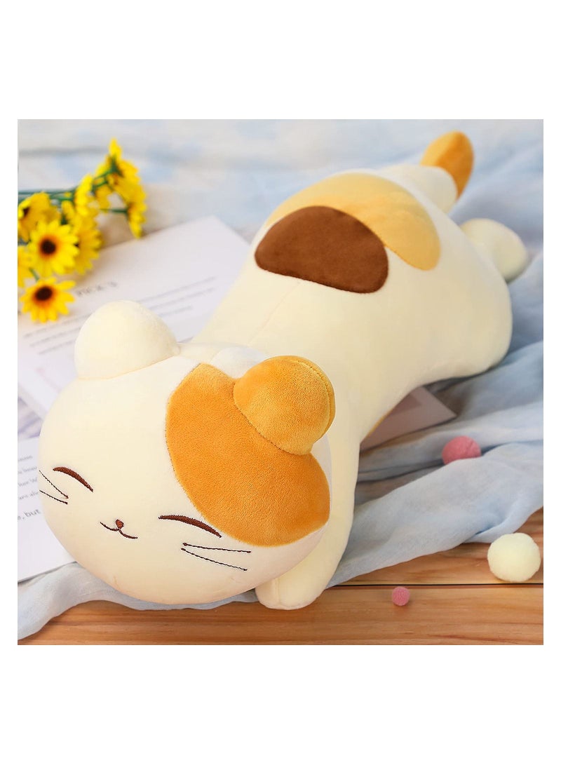 KASTWAVE Cat Plushie Doll, Stuffed Animal Kitten Cat Plush Toy 16 inch Soft Fluffy Pillow Hugging Toy Cute Plush Toy Fluffy Plush Toy for Present Every Age & Occasion - Image 2
