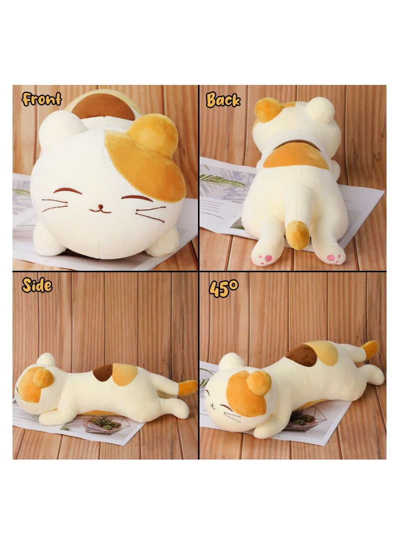 KASTWAVE Cat Plushie Doll, Stuffed Animal Kitten Cat Plush Toy 16 inch Soft Fluffy Pillow Hugging Toy Cute Plush Toy Fluffy Plush Toy for Present Every Age & Occasion - Image 4