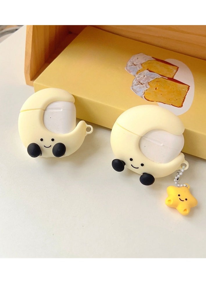 KUYING - Suitable For Apple Bluetooth Earphones With Silicone Cartoon Protective Case - Image 1