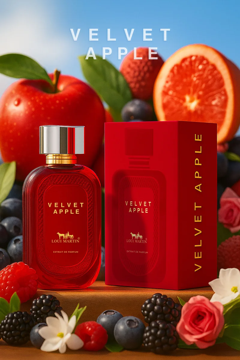 Loui Martin Velvet Apple – Extrait de Parfum 100ML | Fruity & Sweet Fragrance