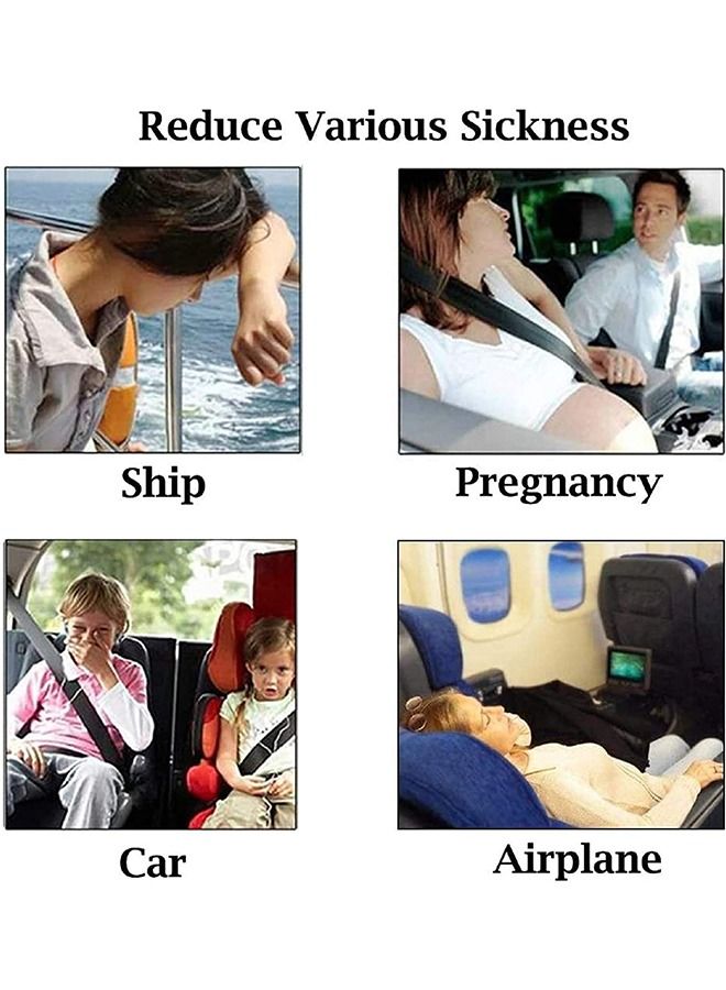 Ant 5 Pairs Motion Sickness Wristbands, Anti-Nausea Wristbands, Relief Wristbands for Car Flying Travel - Image 5
