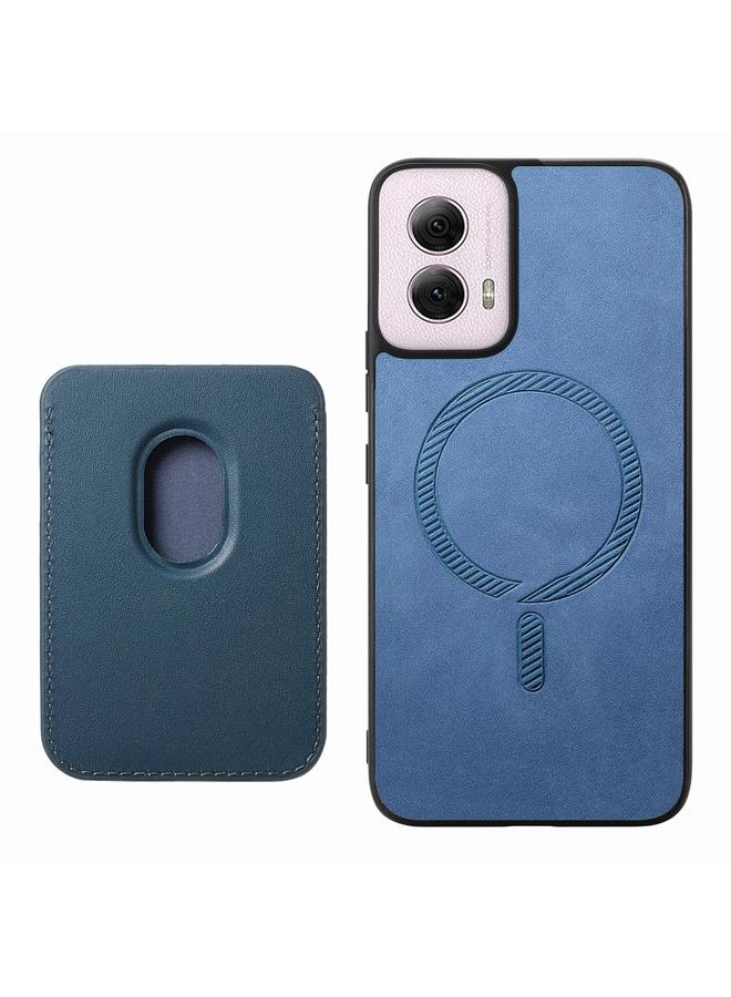 S-TOP Case For Motorola Moto G35 Retro Magsafe Card Bag PU Back Cover Phone Case - Image 5