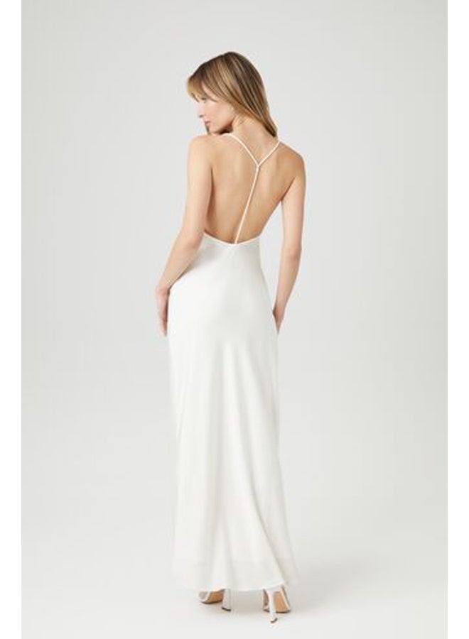FOREVER 21 Cutout Midi Cami Dress - Image 3