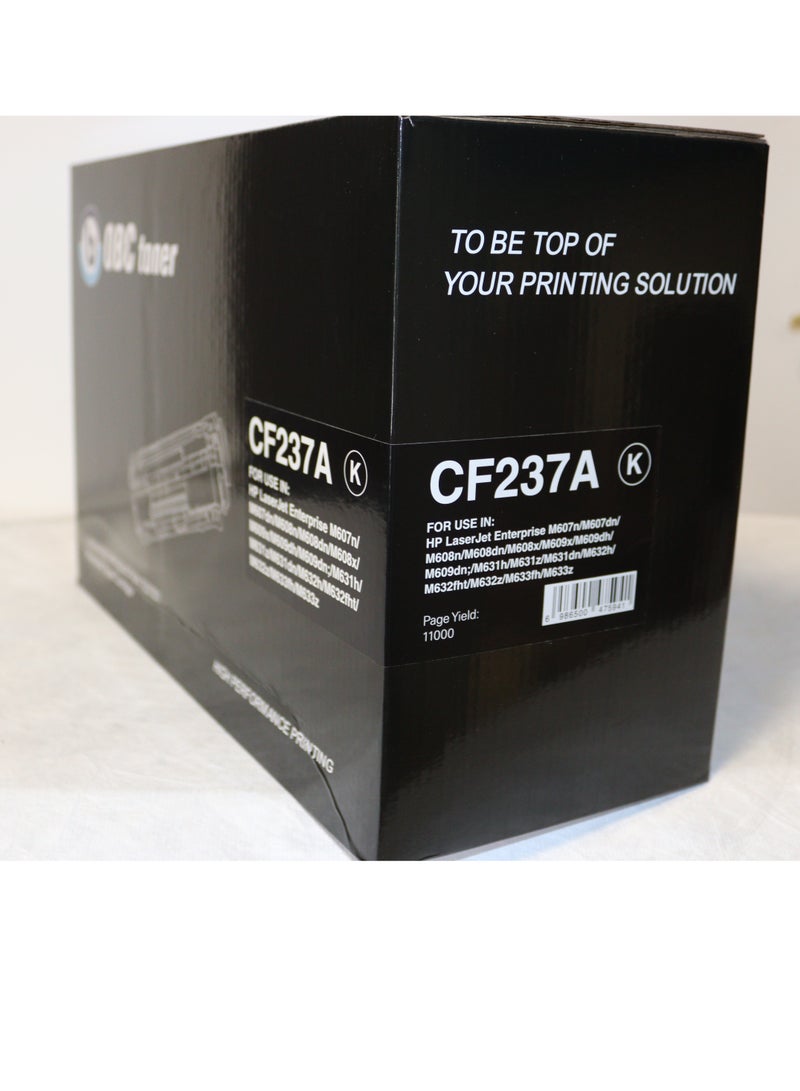OBC The HP 37A Black Compatible OBC Toner Cartridge delivers high-quality printing and excellent performance. This cartridge is compatible with a wide range of HP LaserJet Enterprise printers and features a print capacity of up to 11,000 pages. - Image 2