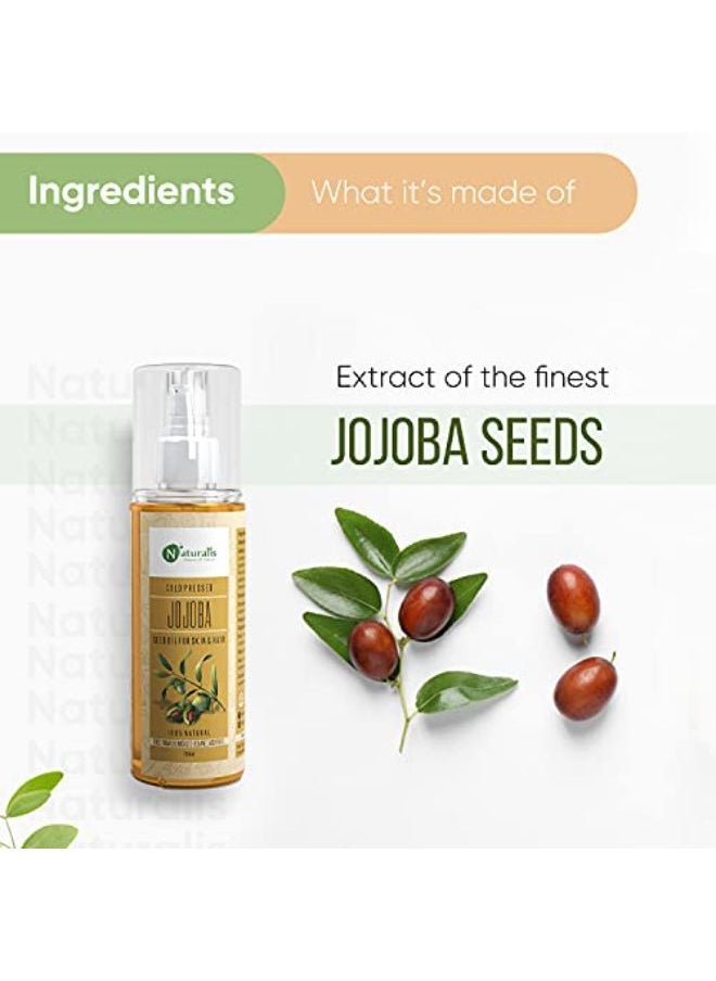 Naturalis Essence Of Nature?S Cold Pressed Golden Jojoba Oil For Anti-Aging And Hair Care  - Image 5