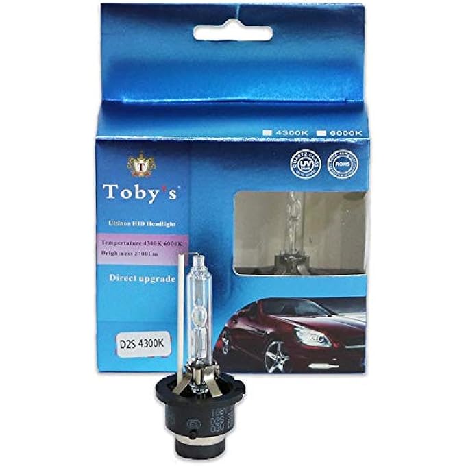 توبيز لمبة زينون HID بديلة D2S 4300K ​​بقدرة 70 وات لمبة زينون HID D2S 4300K ​​بقدرة 70 وات طقم زينون HID للسيارة - Image 4