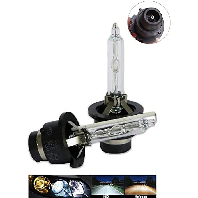 توبيز لمبة زينون HID بديلة D2S 4300K ​​بقدرة 70 وات لمبة زينون HID D2S 4300K ​​بقدرة 70 وات طقم زينون HID للسيارة - Image 3