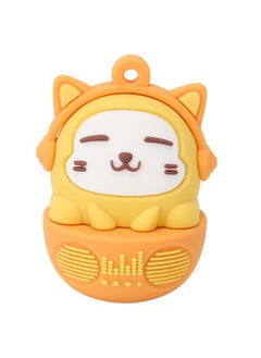 Thoraya PVC car music computer gift USB mobile phone cartoon cat toy ornaments USB flash drive usb orange 32g  - Image 4