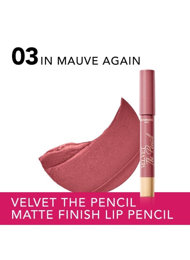 BOURJOIS PARIS Velvet the Pencil In Mauve Again 03  - Image 2