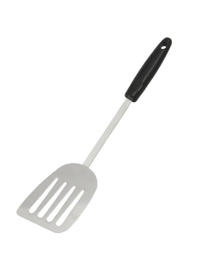 Ergonomic Handle Stainless Steel Pancake Turner Silver and Black 93.548 x 36.83 x 10.16 cm 12910