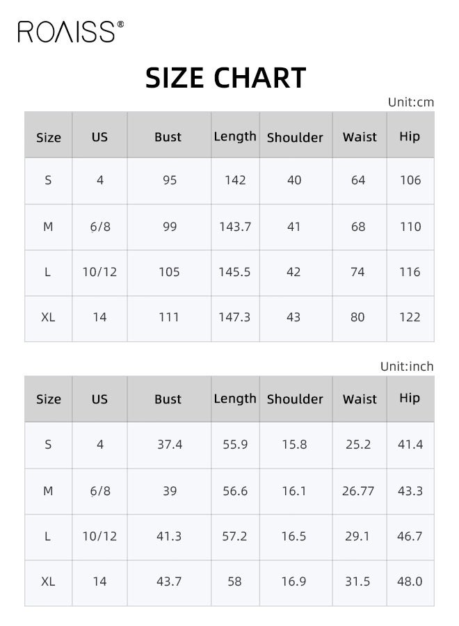 رويس جمبسوت نسائي أنيق متواضع بدون أكمام مع حزام قابل للتعديل، طباعة تجريدية فنية، تصميم خفيف الوزن بأرجل واسعة، جيوب عميقة، نسيج ممتاز، قابل للتهوية، مريح ومنعش - Image 5