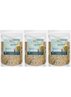 HigginS Higgins 3 Pack of Protein Egg Food, 1.1 Pounds Each, for All Birds 
