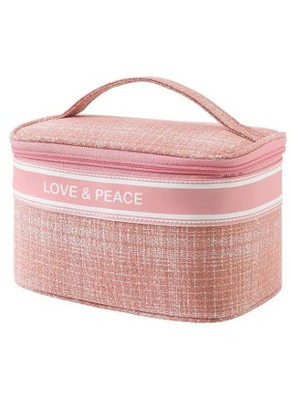 FunBlast Vanity Box for Women Makeup Kit - Travel Organizer, Travel Pouch, Makeup Pouch, Pouches for Women, Toiletry Bag, Makeup Bag for Women, Travel Kit for Girls & Women (Pink) - pzsku/Z917D18264E1CCF7CC8EEZ/45/_/1737720860/a00241d3-4846-46a0-8bbc-e97341cef8bb