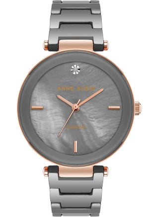 Anne Klein Women's Diamond Dial Ceramic Bracelet Watch - view 2