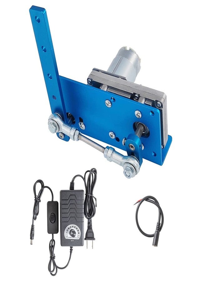 JQDML DC 24V Reciprocating Swing Motor, 20-120 Degrees Adjustable,Max Speed 90rpm,with Speed Controller,for Holiday Decorations,Halloween Props,DIY Projects,Dynamic Advertising and Experiment - Image 1