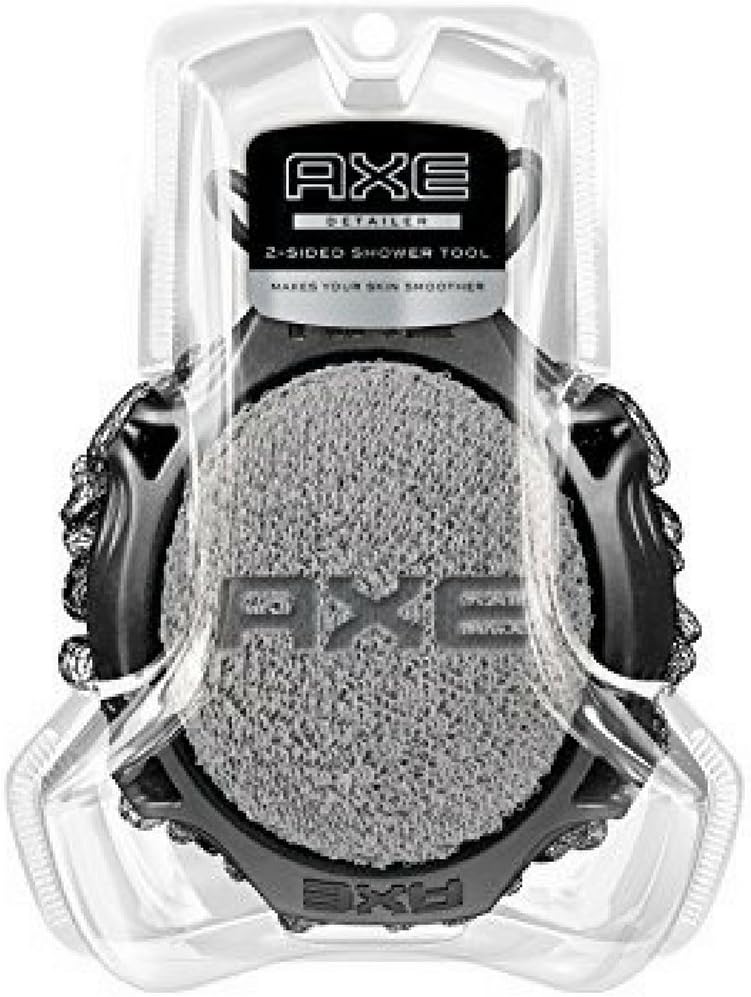 Axe Detailer 2-Sided Shower Tool, Colors May Vary 1 ea (Pack of 2)