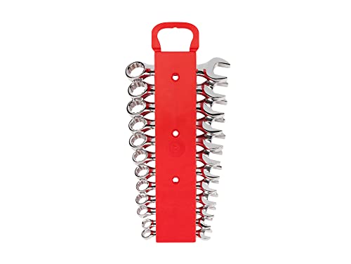 TEKTON Stubby Combination Wrench Set with Holder, 12-Piece (8 - 19 mm) | WRN01170 - Image 4