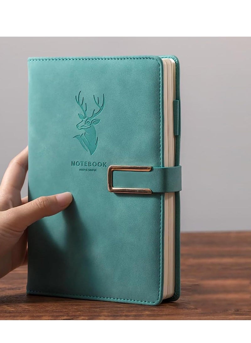 A5 Notebook Journal with Pen - Hardcover Executive Notebooks Premium Thick Paper, College Lined Journal, 8.3×5.8 - Image 1