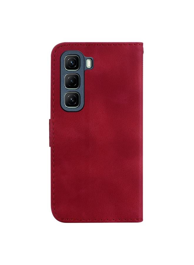 S-TOP Case For Infinix Hot 50 4G Seven-shaped Embossed Leather Phone Case - Image 3