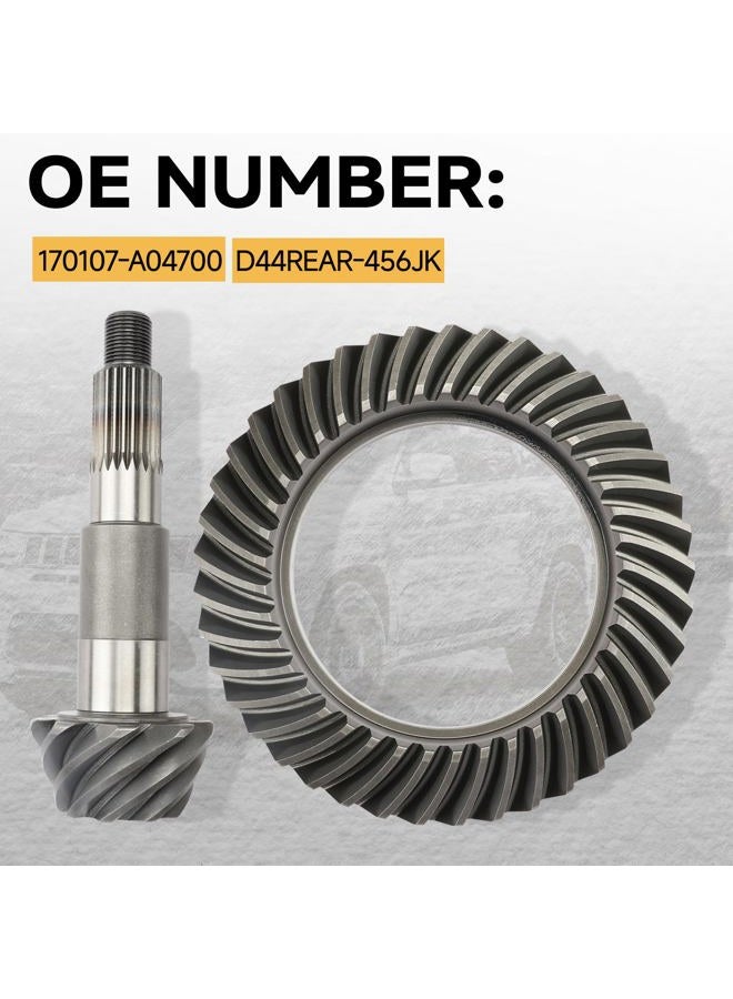 WILDGEAR Differential Ring and Pinion Fit For Jeep Wrangler JK Sahara (2.0T/3.6L/3.8L) 2007-2018# 170107-A04700;D44REAR-456JK（56201006B） - Image 3