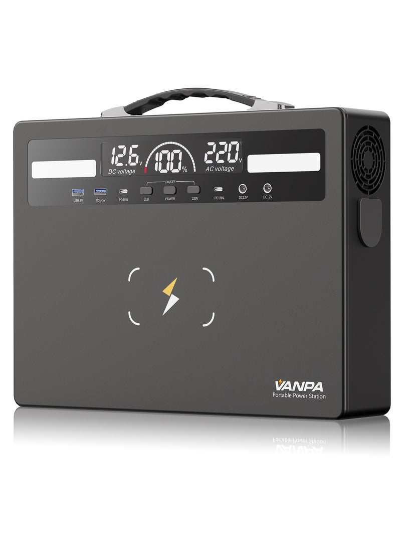 VANPA - Portable Power Station 1000W Max 960WH Pure Sine Wave Lithium Battery AC 220V Output  Backup Powerbank Solar Generator For Camping - Image 1