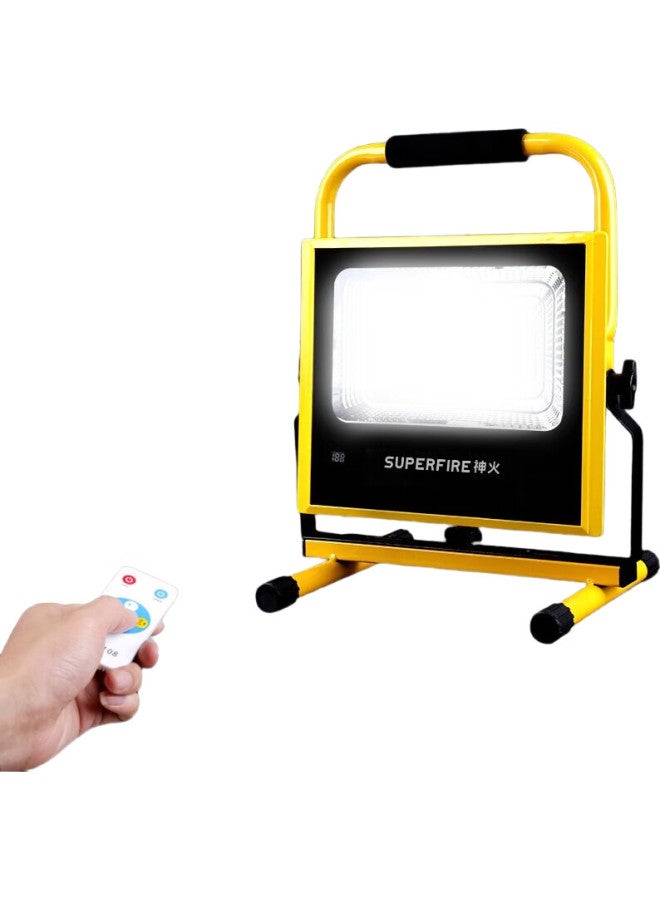 SupFire Tg1-D Rechargeable Led Floodlight, High-Power Outdoor And Home Lighting, Suitable For Squares And Construction Sites - Image 3
