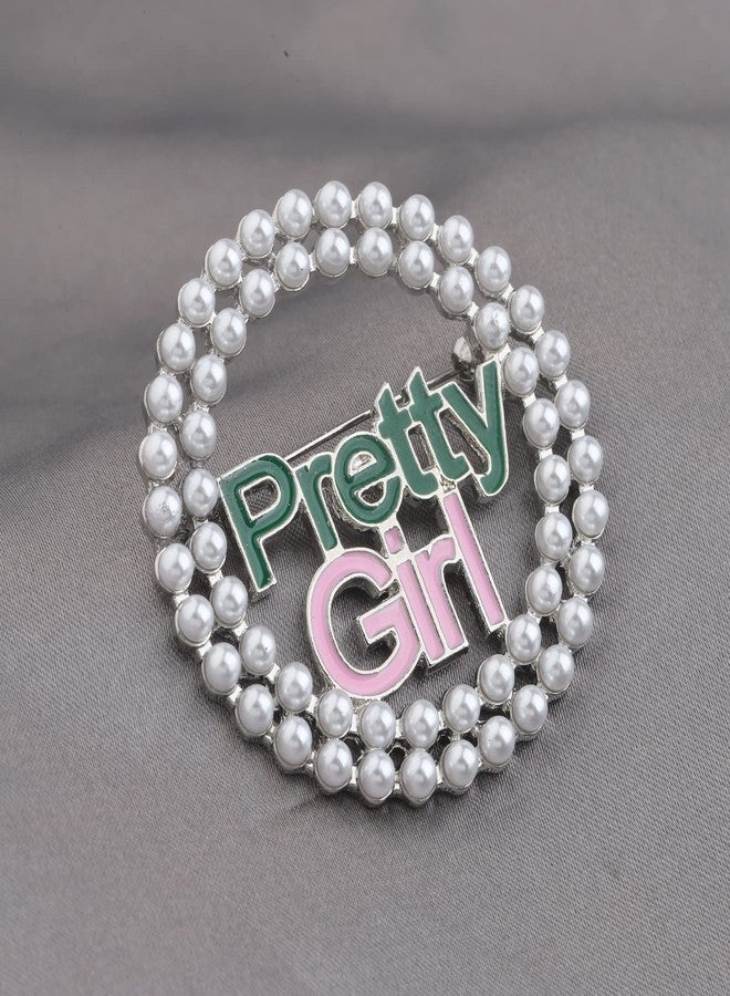Zuo Bao Sorority Gift Pearl Brooch Pretty Girl Pin Gifts Paraphernalia Charm Pearl Brooch for Women - Image 5