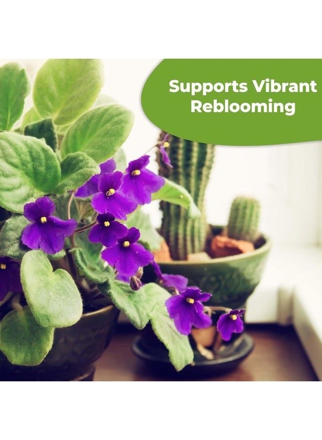 PERFECT PLANTS قطرات غذاء البنفسج الأفريقي السائل من بيرفكت بلانتس | سماد لحديقة نباتات الزهور الداخلية الحية | مليء بالمغذيات الممتازة وأغذية النباتات | NPK 2-2-2 (4 أونصات) - Image 5