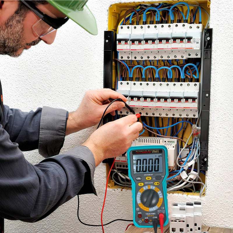 مقياس متعدد للسيارات 6000 عداد زاوية الإقامة سرعة الدوران دورة العمل - جهاز اختبار عالمي مع شاشة LCD بإضاءة خلفية وتثبيت البيانات لتشخيص المركبات - Image 2