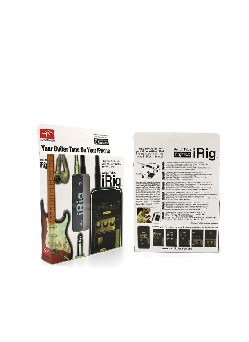 Generic - محول واجهة صوت بديلة لموالف الجيتار من i-Rig، قطر 2 سم، ارتفاع 7 سم - Image 1