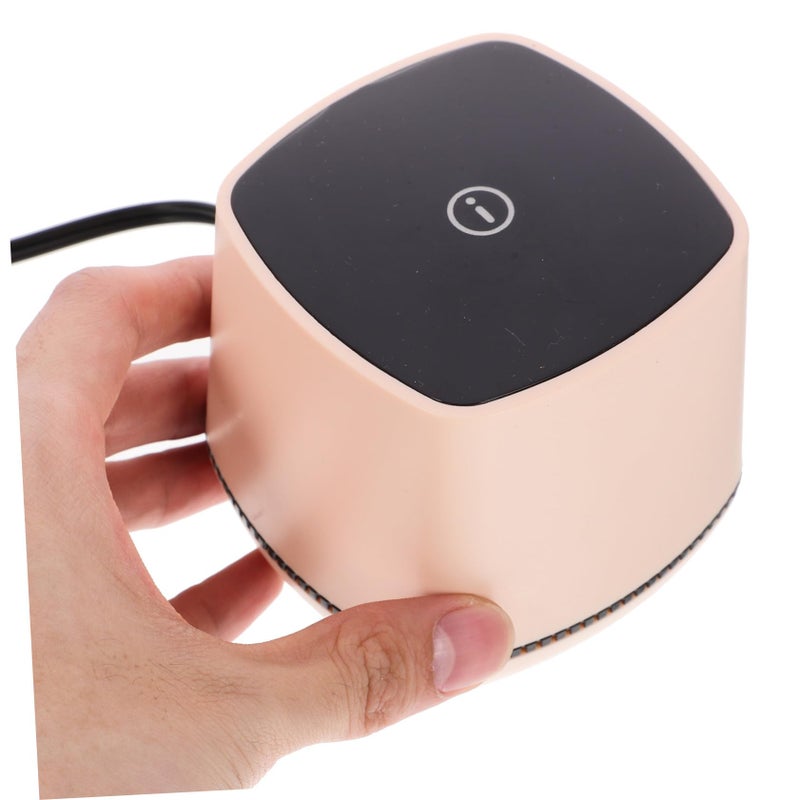 Portable Mini Desktop Computer Speaker With USB Power And Bass Sound For Laptop Home Office Use In Golden - Image 5