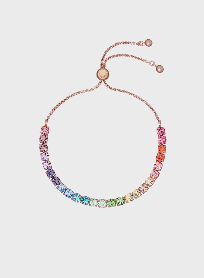 Ted Baker Melrah Icon Crystal Slider Bracelet - Image 1