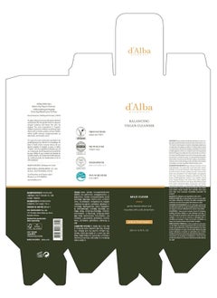d'alba Piedmont d'alba Piedmont Italian White Truffle Mild Skin Balancing Vegan Cleanser, Hydrating and Calming Cleanser, Mild pH Cleanser with White Truffles for Sensitive Skin, Non-Tightening Gentle Formula  - Image 5