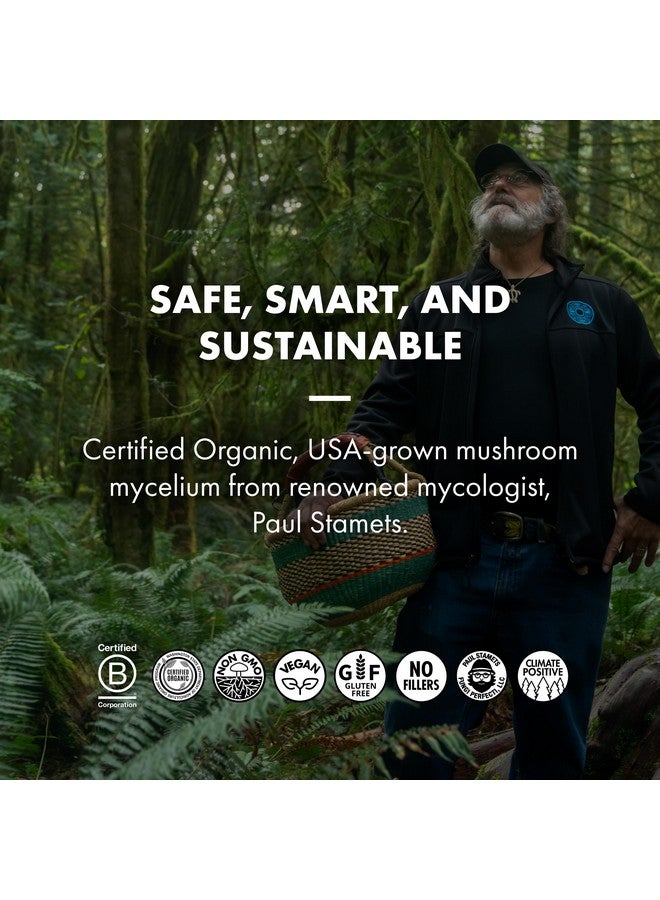 Host Defense Maitake Capsules - Immune & Cellular Health Support Supplement - Dietary Herbal Supplement with Maitake Mushroom & Mushroom Mycelium - 60 Capsules (30 Servings)* - Image 5